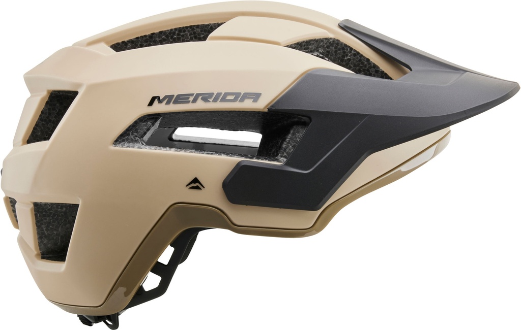Fejvédő MERIDA NORTHSHORE matt homok/fényes bézs
