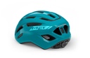 MET Miles kerékpáros sisak [fényes zöldeskék, 52-58 cm (S/M)]