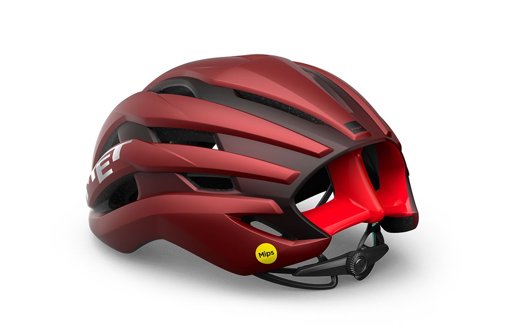 MET Trenta Mips kerékpáros sisak [matt piros dália, 52-56 cm (S)]