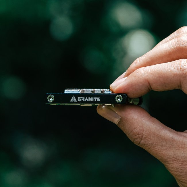 Granite Diverse 20 zsebszerszám [fekete]