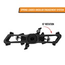 FUNN Ripper2 keretes kétoldalas SPD patentpedál [fekete]