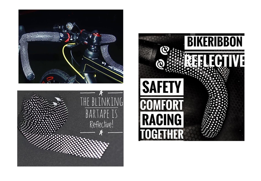 Bike Ribbon Reflective kormányszalag (bandázs)