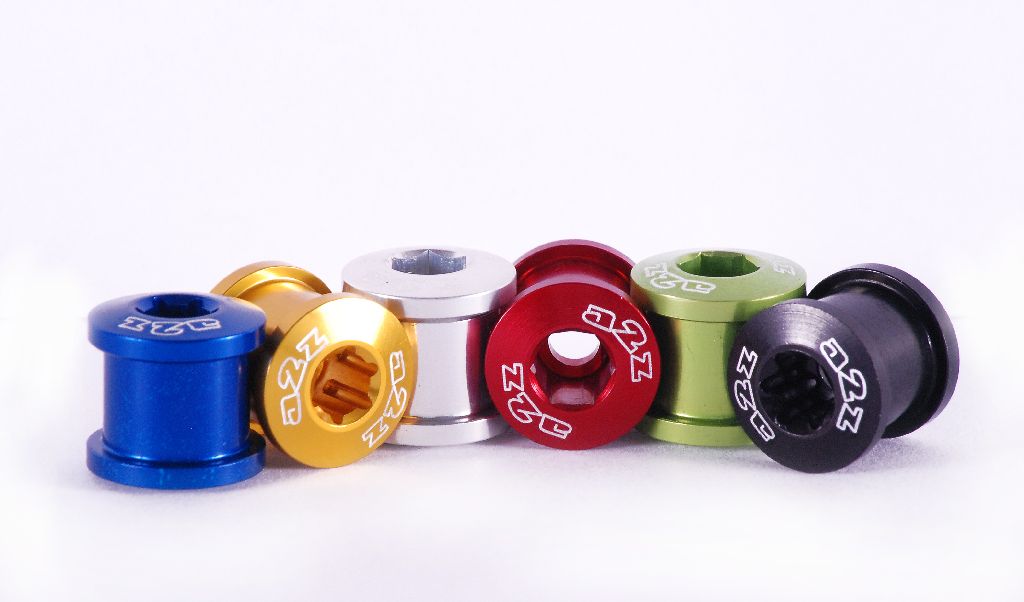 a2Z 7075-T6 alu lánctányér csavar 2x hajtóműhöz [lila, 5 pár]