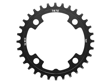 Sunrace CRMX Narrow Wide 4 furatos szimmetrikus lánctányér [fekete, 40]