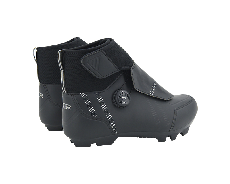 FLR Defender II Pro Dial MTB téli kerékpáros cipő [fekete, 43]