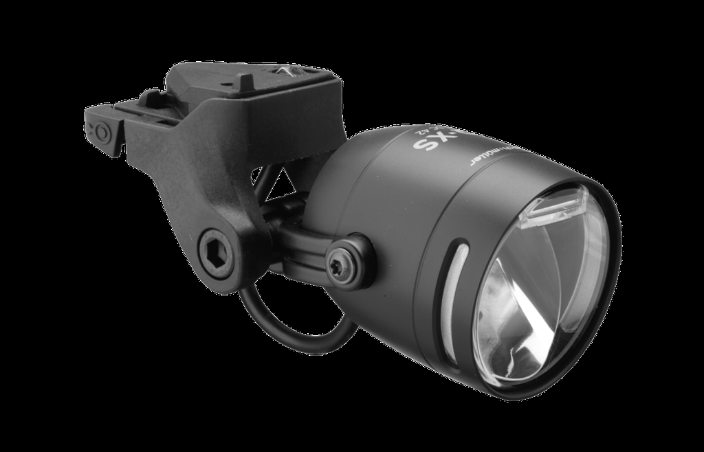 MonkeyLink Busch & Müller Lumotec IQ-XS E ML 70 Lux első lámpa ebike akkumulátorhoz