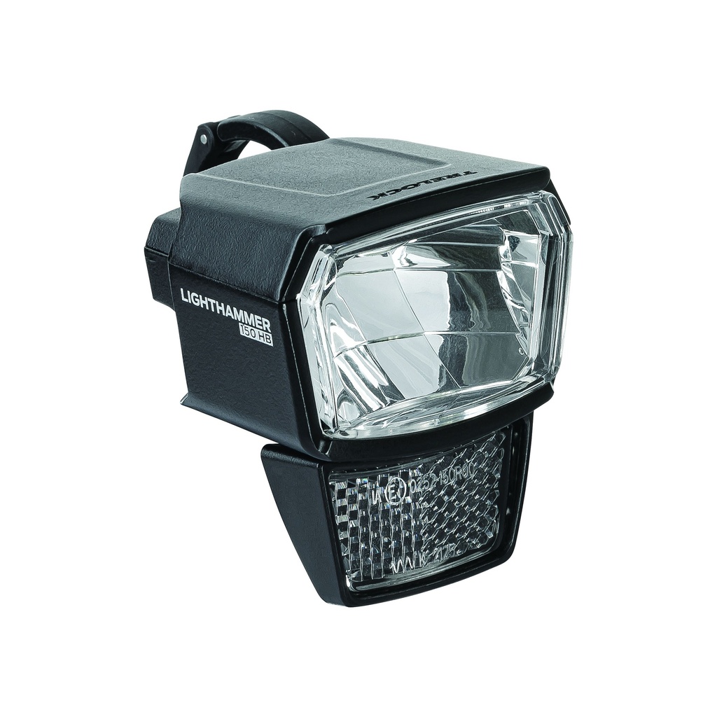 Trelock LS 940-HB-Lighthammer LH150 ZL 400-318/350 első lámpa ebike akkumulátorhoz