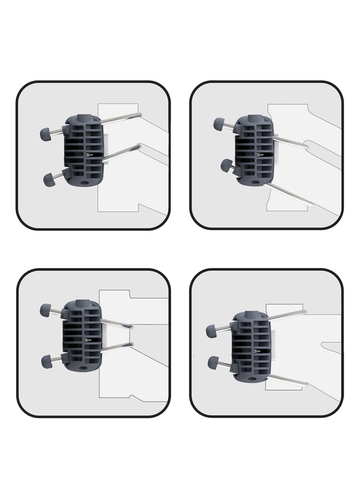 Okbaby Orion előre szerelhető gyerekülés (homlokcsőre) [ezüst-piros]