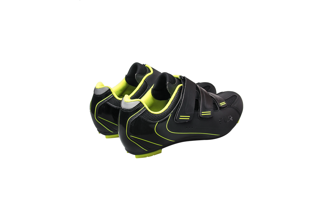 FLR F-35 III országúti cipő [fekete-neon sárga, 44]