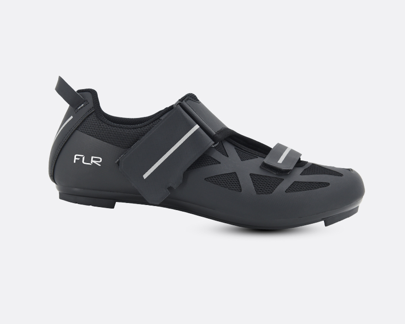 FLR FT-1 triathlon országúti cipő [fekete, 42]
