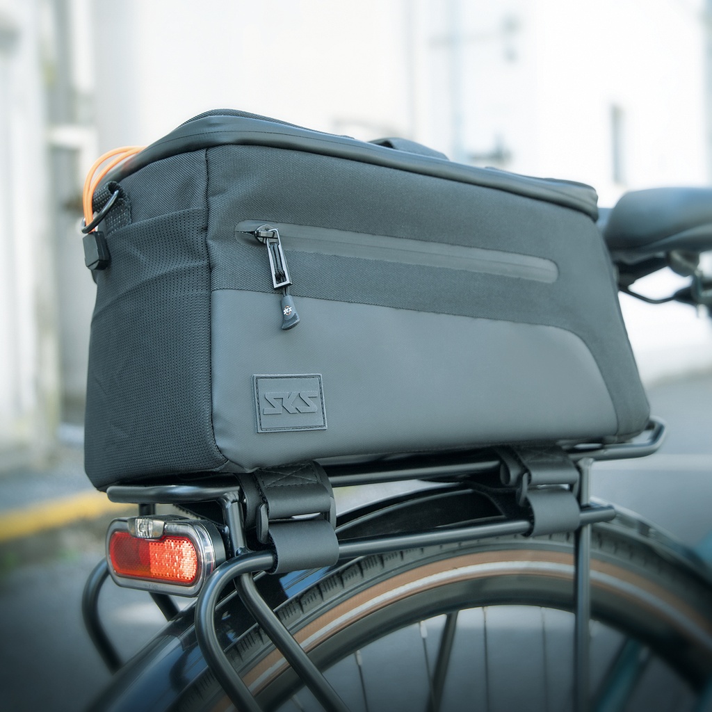 SKS-Germany Infinity Urban Trunkbag kompakt táska csomagtartó tetejére [fekete]