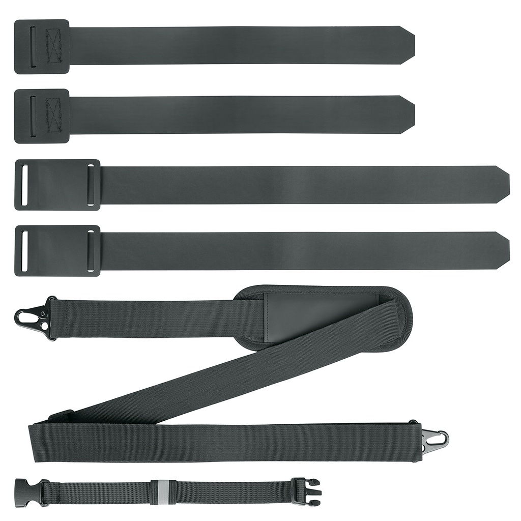 SKS-Germany Infinity Urban Trunkbag XL bővíthető kompakt táska csomagtartó tetejére [fekete]