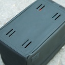 SKS-Germany Infinity Urban Trunkbag XL bővíthető kompakt táska csomagtartó tetejére [fekete]