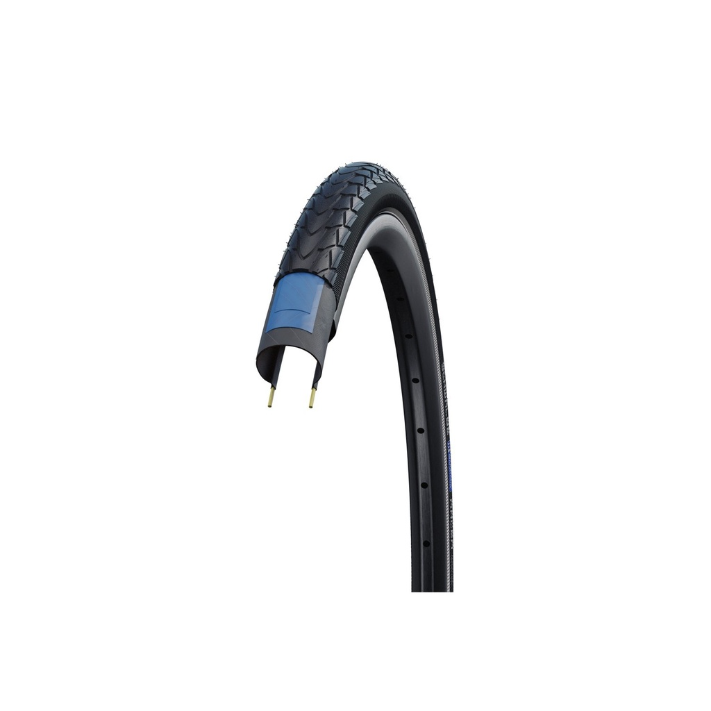 KÖP 26X1,50 (40-559) SCHWALBE MARATHON RACER HS429 FEKETE REFLEXCSÍKOS