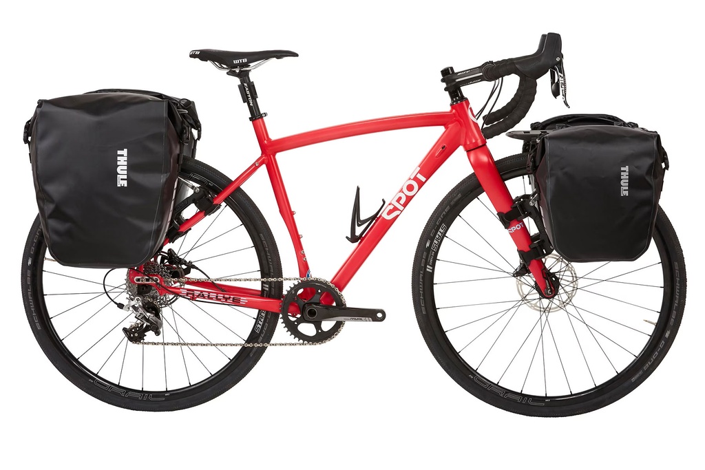 Táska THULE PNP SHIELD PANNIER 1db, 17l csomagtartóra fekete