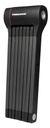 Trelock FS 480 COPS® kulcsos colstok zár [fekete, 130 cm]