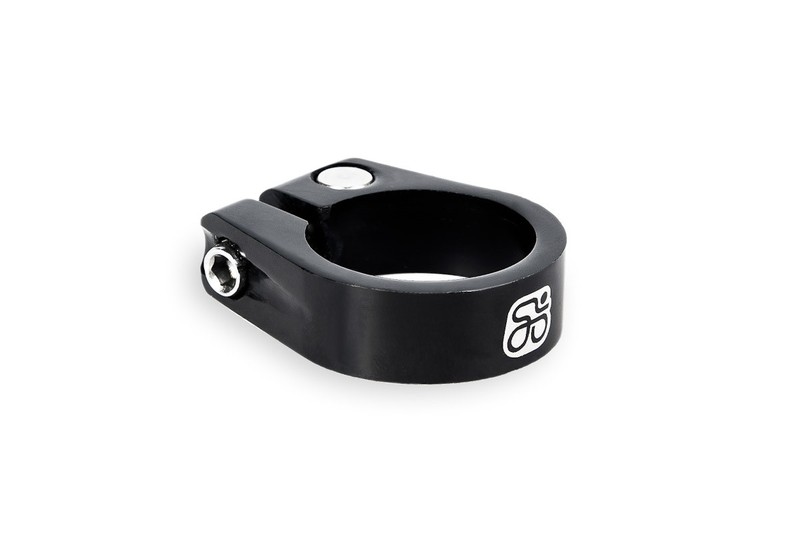 Csepel WAK nyeregcsőbilincs alu 31,8 mm fekete