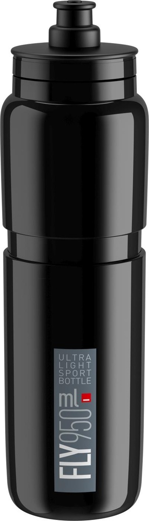 KULACS ELITE FLY FEKETE/SZÜRKE/SZÜRKE LOGÓ 950ML 68G{5/4}