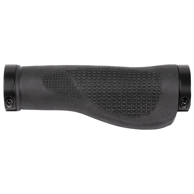 M-Wave ergo gumi markolat 130 mm alumínium lezárógombbal fekete