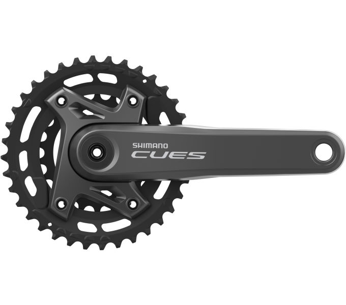 SHIMANO FRONT CHAINWHEEL, FC-U6000-2, CUES, FOR REAR 9/10/11-SPEED,2-PCS FC,175M