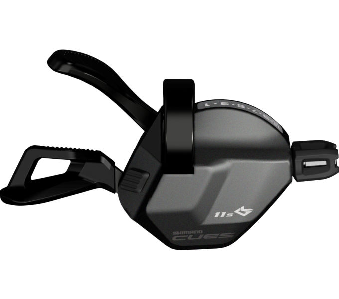 SHIMANO SHIFT LEVER, SL-U8000-11R, CUES, RIGHT, 11-SPD, W/ OGD, 2050MM INNER BLA