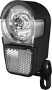 LMS H-Ike elemes első lámpa 1 LED 15 LUX fekete tartóval