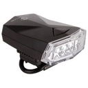 M-Wave Apollon 4.3 elemes első lámpa 4 LED 3 funkció tartóval