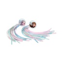 D KORMÁNYVÉGBE DUGHATÓ DÍSZSZALAG 21CM - JÉGVARÁZS SZÍNES