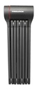 Trelock FS 480 COPS® kulcsos colstok zár [fekete, 130 cm]