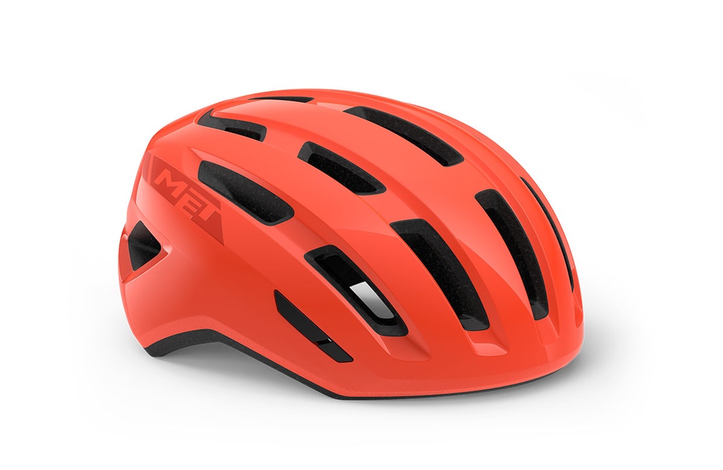 MET Miles Mips kerékpáros sisak [fényes korall, 52-58 cm (S/M)]