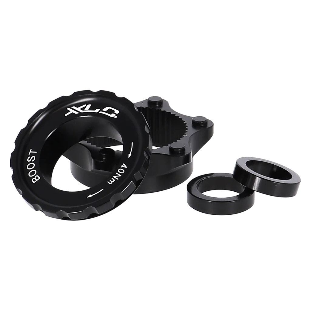 Féktárcsa adapter XLC Boost Centerlock, 15mm, gyűrűk 2x5mm, E100/110mm BR-X143