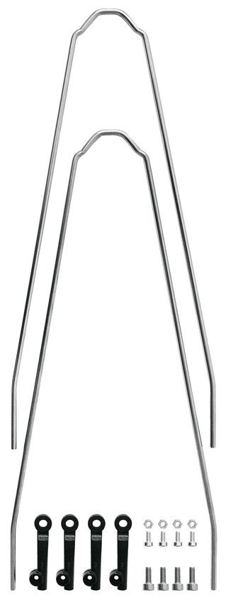 SKS-Germany Velo 42/47 Urban/Trekking sárvédőrögzítő pálca szett [ezüst]