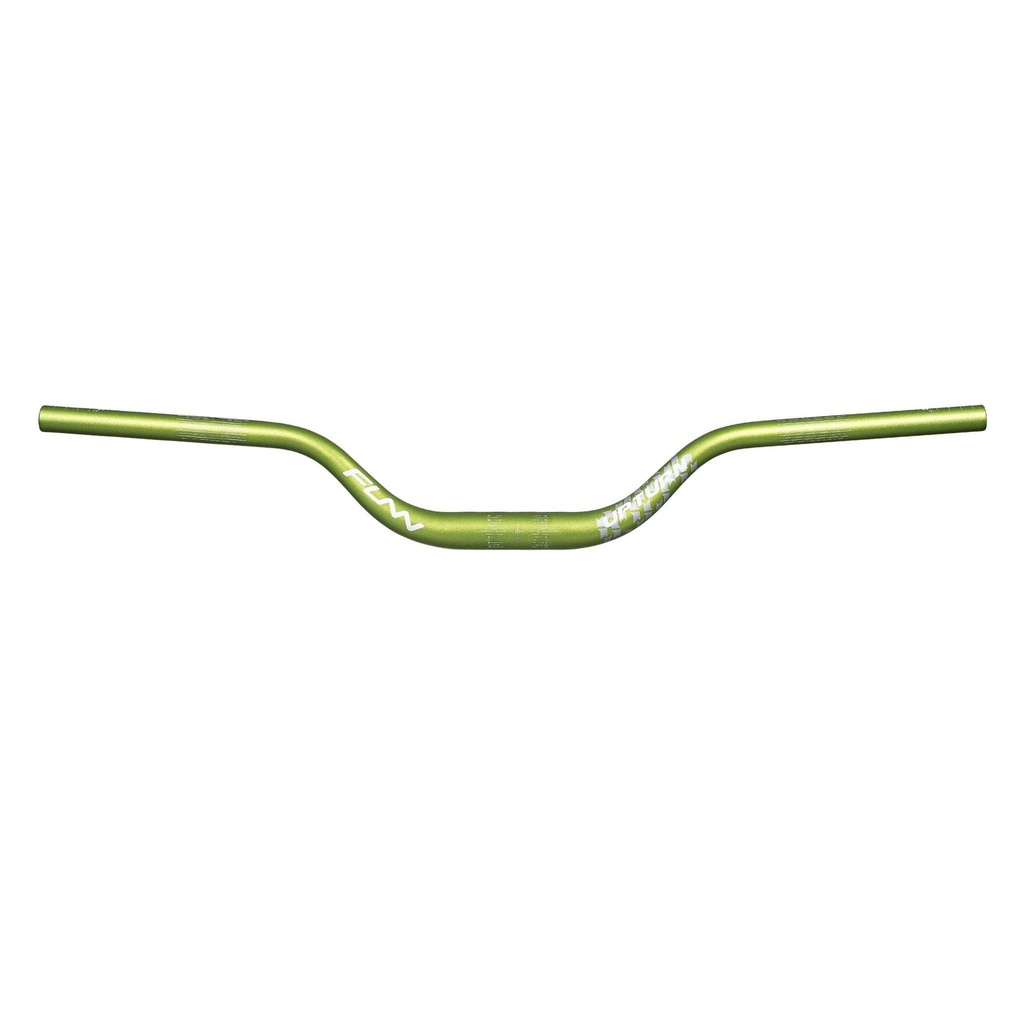 FUNN Upturn High Riser hajlított MTB kormány [zöld, 55 mm]