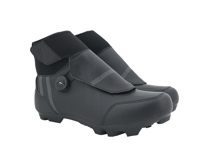 FLR Defender II Pro Dial MTB téli kerékpáros cipő [fekete, 41]