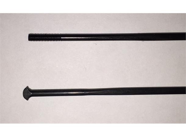 Küllő DT Swiss Aero comp egyenes T-fejjel 2.0/2.3/1,25x242 fekete