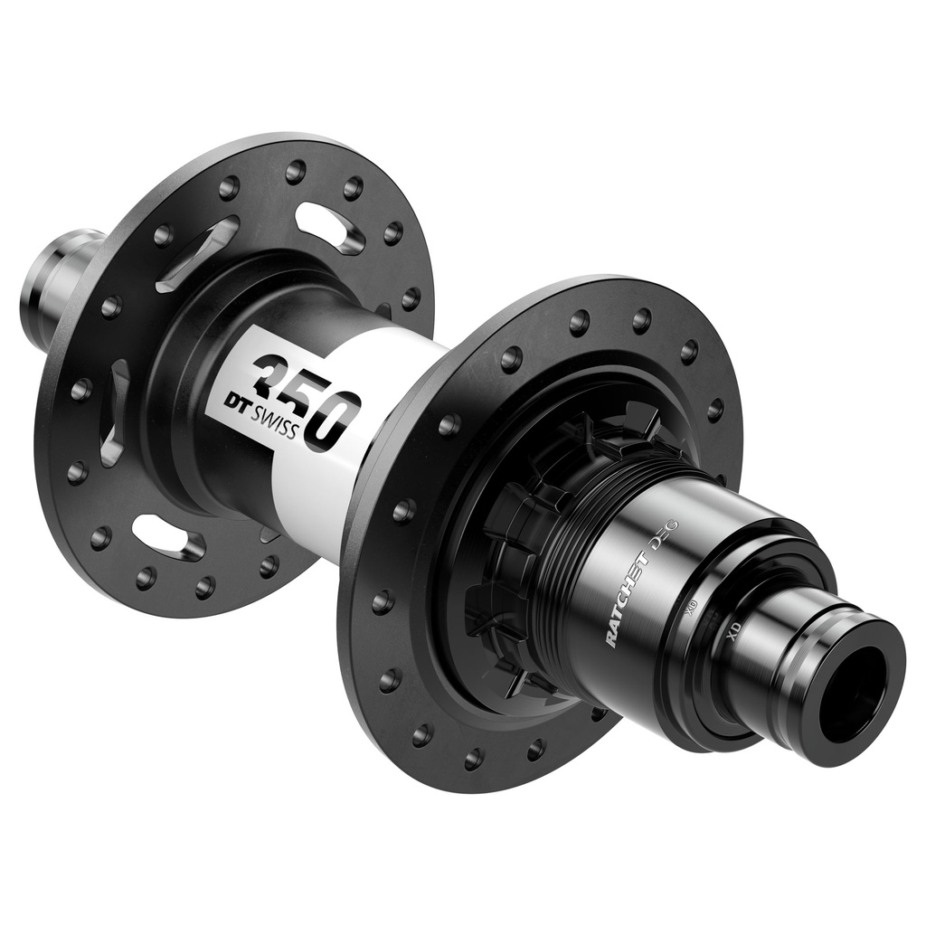 Agy DT Swiss 350 DEG hátsó disc CL boost 12/148 28h Sram XD  fekete ÚJ