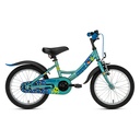 Csepel Drift Kerékpár 16" Kékeszöld