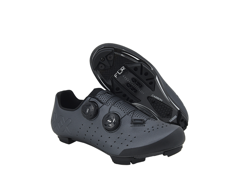 FLR FX9 MTB cipő [metálszürke, 47]