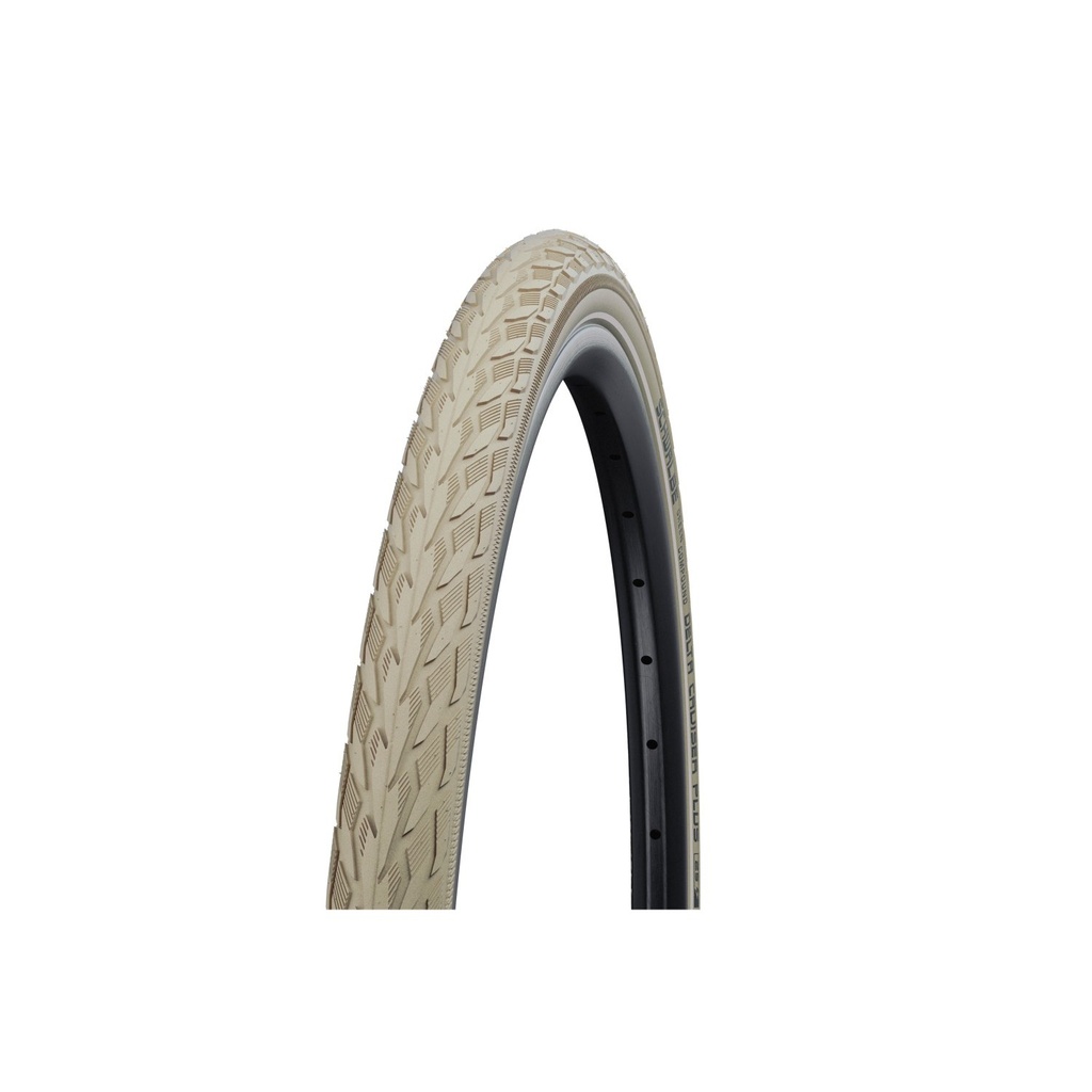 KÖP 28X1-1/2 (40-635) SCHWALBE DELTA CRUISER PLUS HS431 KRÉM REFLEXCSÍKOS