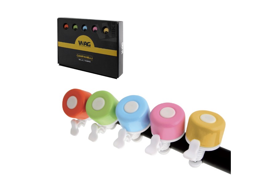 CSENGŐ MINI ACÉL DIN DIN - 34 MM PASZTELL SZÍNEKBEN