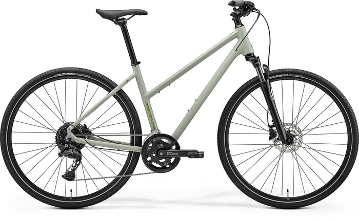 MERIDA CROSSWAY 300 NŐI MATT MOHASZÜRKE (ZÖLD) XS-es