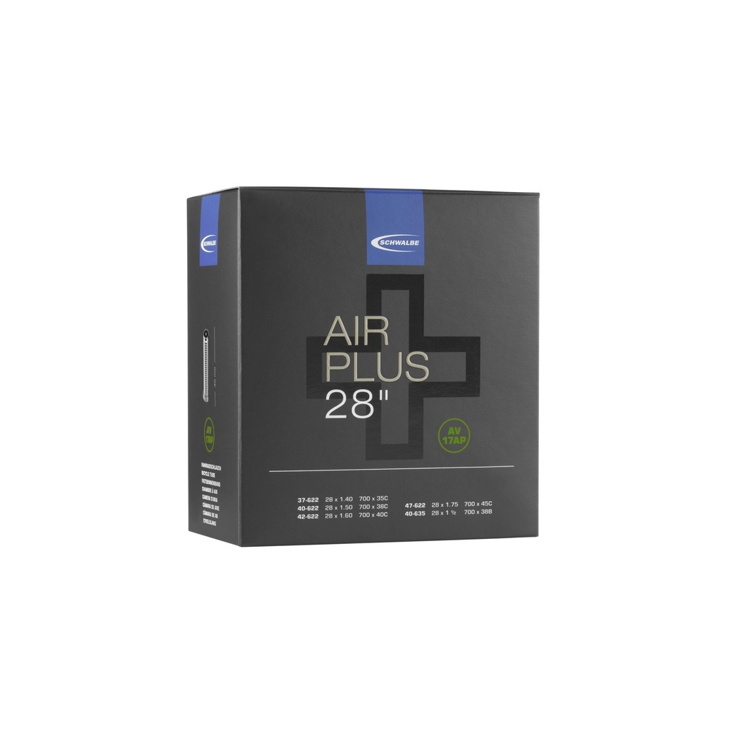 TÖM 700X35-45C (37/47-622/635) SCHWALBE AV17AP AIR PLUS - 40MM DOBOZOS