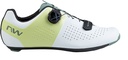 Cipő NORTHWAVE ROAD STORM CARBON 41 FEHÉR/ZÖLD (MATCHA)