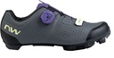 Cipő NORTHWAVE MTB RAZER WMN N 40,5 SZÜRKE/LILA