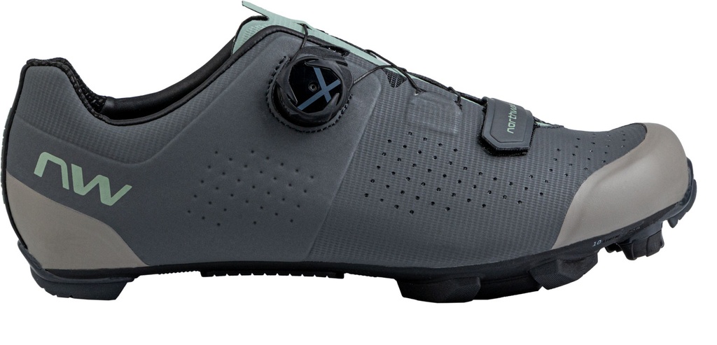 Cipő NORTHWAVE MTB RAZER 41,5 SÖTÉTSZÜRKE/ZSÁLYAZÖLD