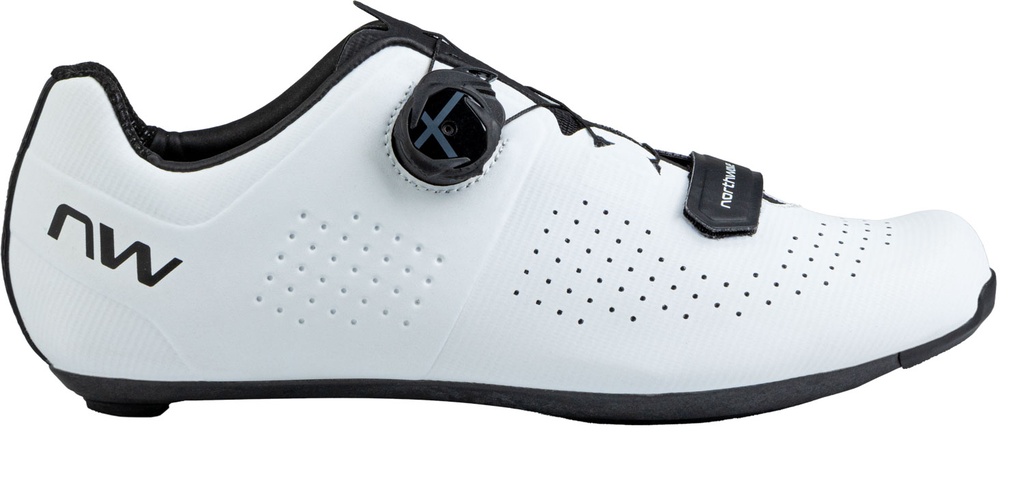 Cipő NORTHWAVE ROAD STORM CARBON 44 FEHÉR/FEKETE