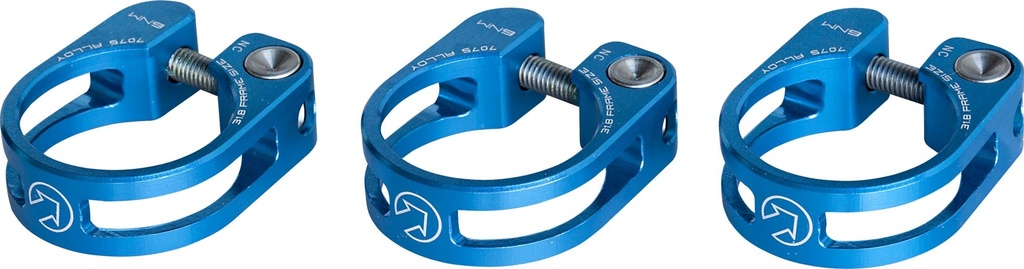 PRO Performance imbuszos nyeregcsőbilincs 28,6mm kék