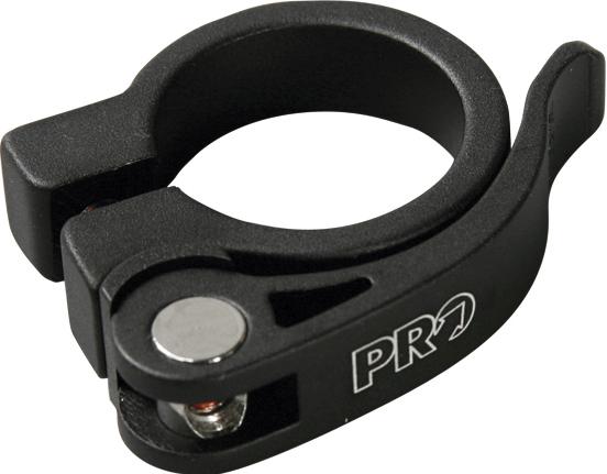 PRO gyorszáras nyeregcsőbilincs 28,6mm fekete