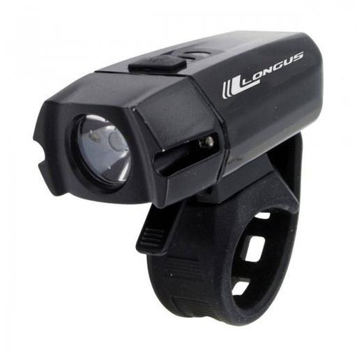 [#PL-398576] Longus XPG400 USB tölthető első lámpa 400 lumen 6 funkciós fekete