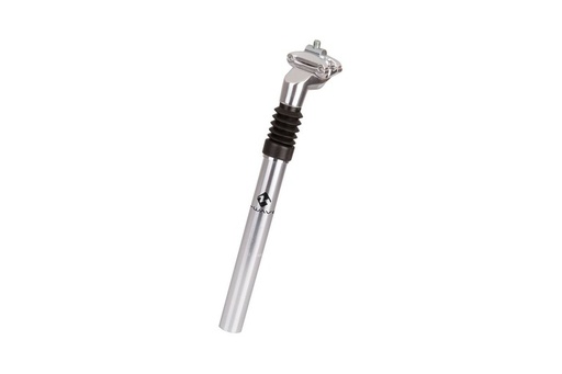 [#CS-40170084] M-Wave alumínium rugós nyeregcső 25,4×315 mm fejes 40mm ezüst